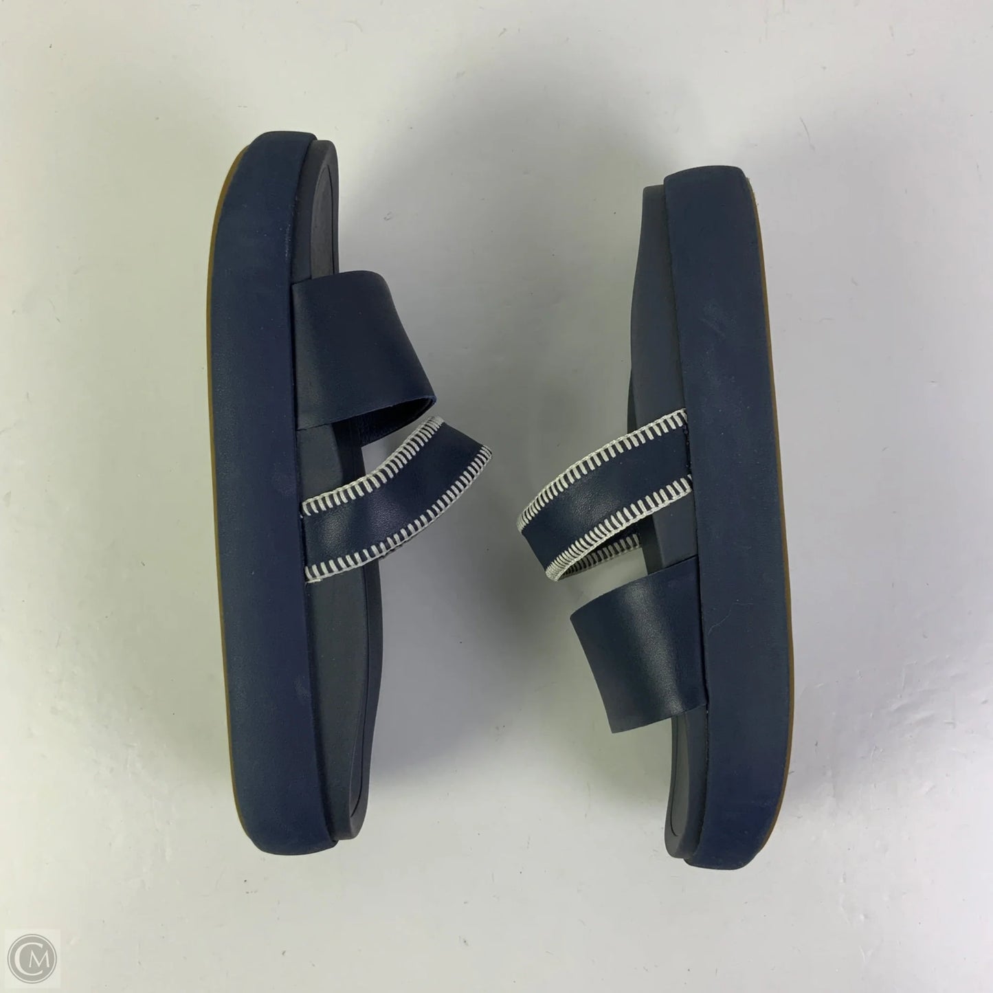 Sandals Flats By Olukai In Navy, Size: 10