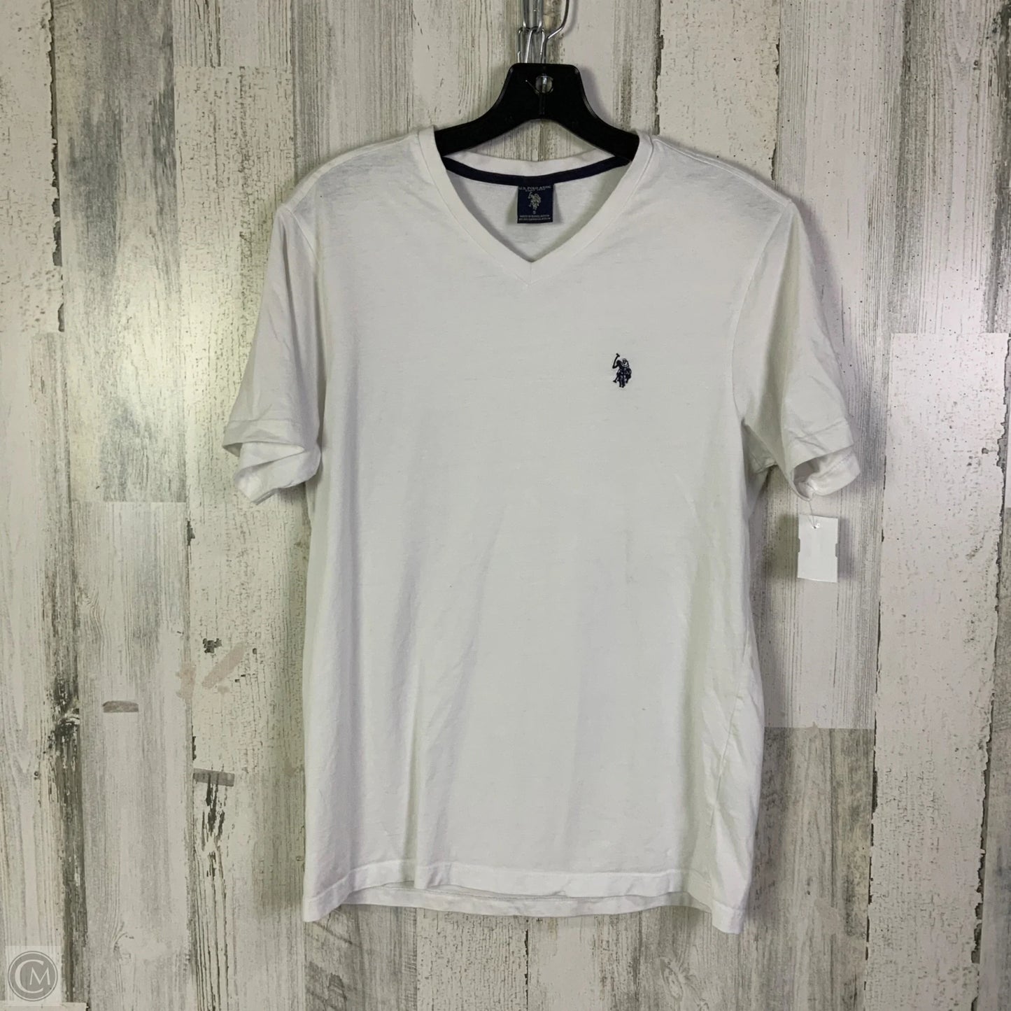 Top Short Sleeve Basic By Us Polo Assoc In White, Size: S
