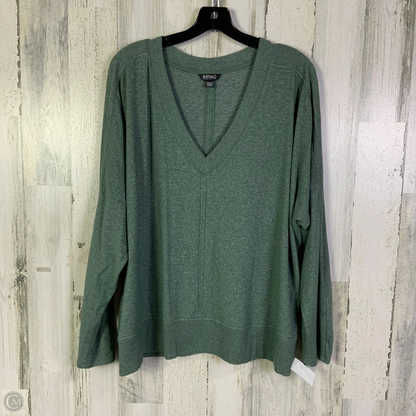 Sweater By Buffalo David Bitton In Green, Size: Xxl