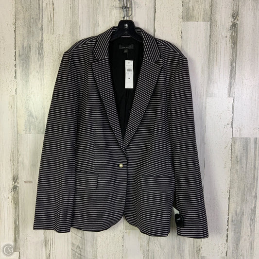 Blazer By Ann Taylor In Black, Size: 1x
