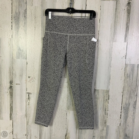 Athletic Leggings By Athleta In Black & White, Size: M