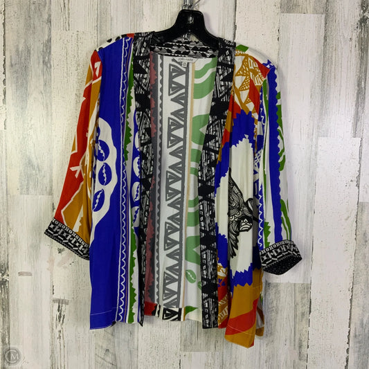 Cardigan By John Mark In Multi-colored, Size: Sp