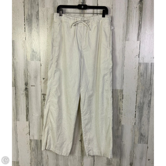 Pants Wide Leg By Amo In Cream, Size: L