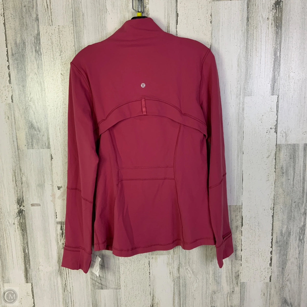 Athletic Jacket By Lululemon In Pink, Size: L