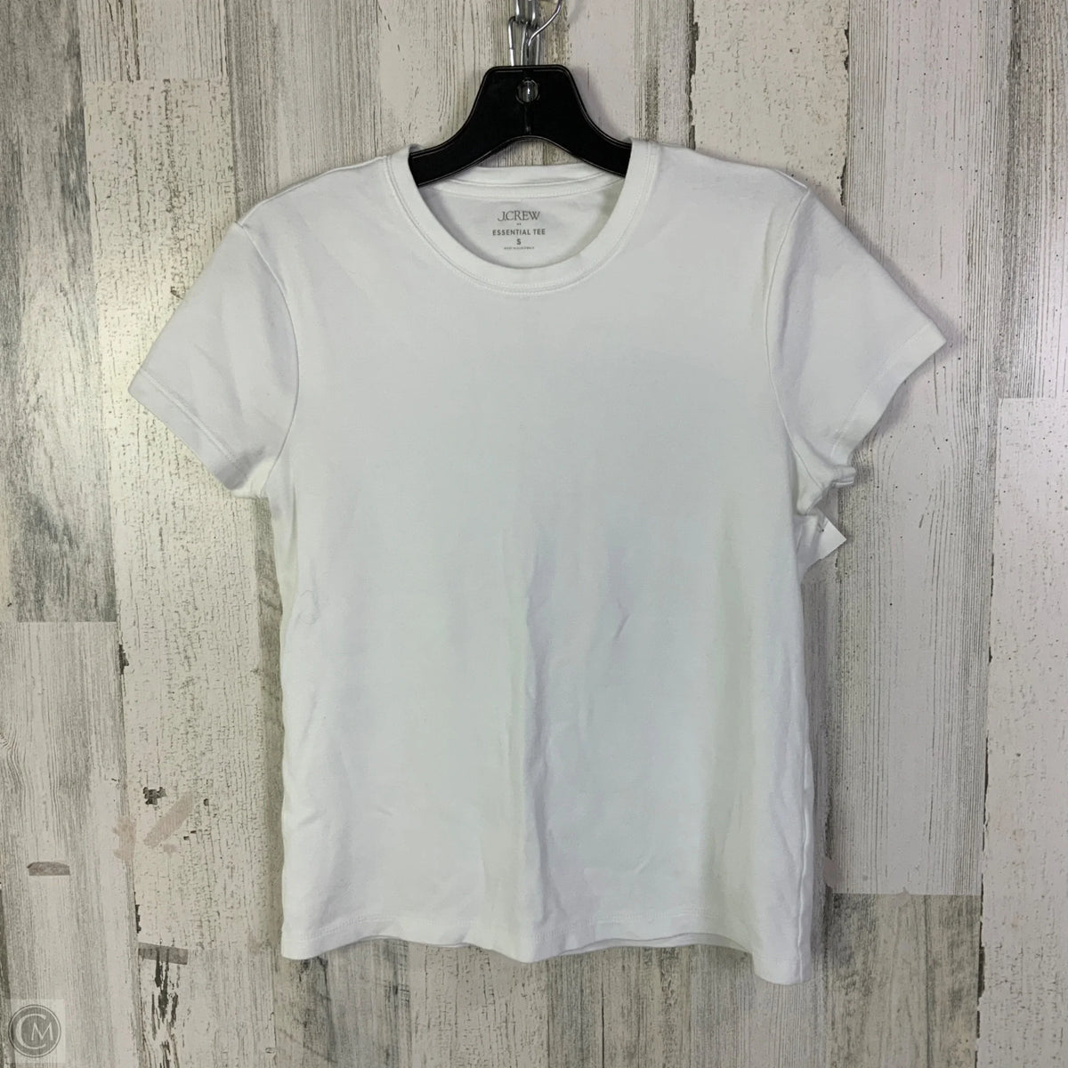 Top Short Sleeve Basic By J. Crew In White, Size: S