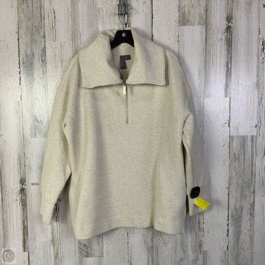 Sweatshirt Collar By Sweaty Betty In Cream, Size: M