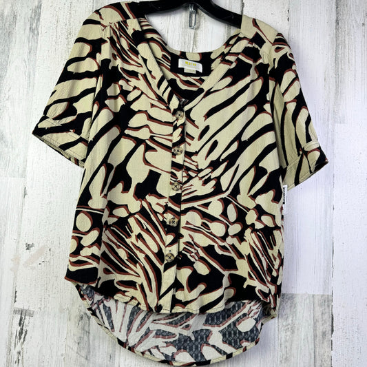 Blouse Short Sleeve By Maeve  Size: S