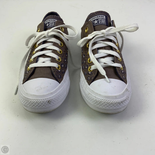 Shoes Sneakers By Converse In Taupe, Size: 6.5
