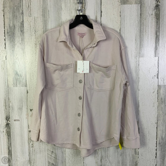 Jacket Shirt By Beachlunchlounge In Pink, Size: Xs