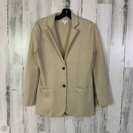 Sweater Cardigan By J. Crew In Cream, Size: S