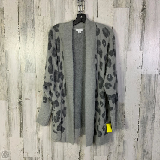 Sweater Cardigan By J. Jill In Grey, Size: S