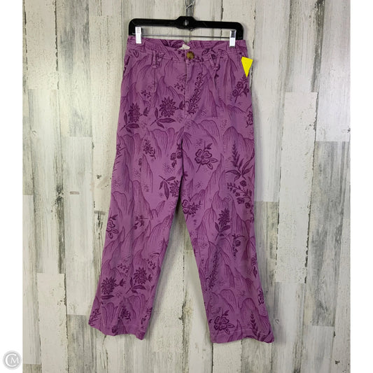Pants Chinos & Khakis By Anthropologie In Purple, Size: 8