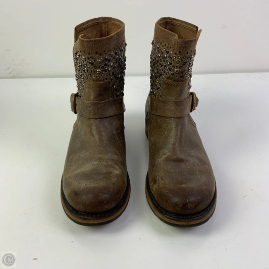 Boots Designer By Frye In Brown, Size: 10