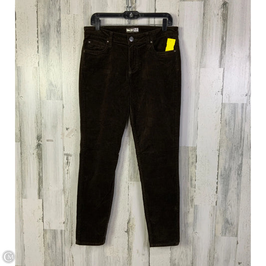 Pants Corduroy By Kut In Brown, Size: 8