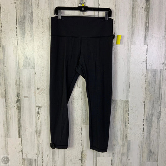 Athletic Leggings By Lululemon In Black, Size: 12