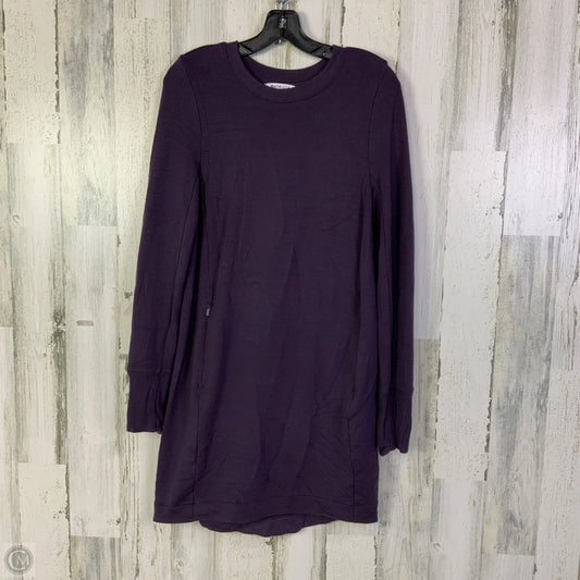 Sweatshirt Crewneck By Athleta In Purple, Size: S