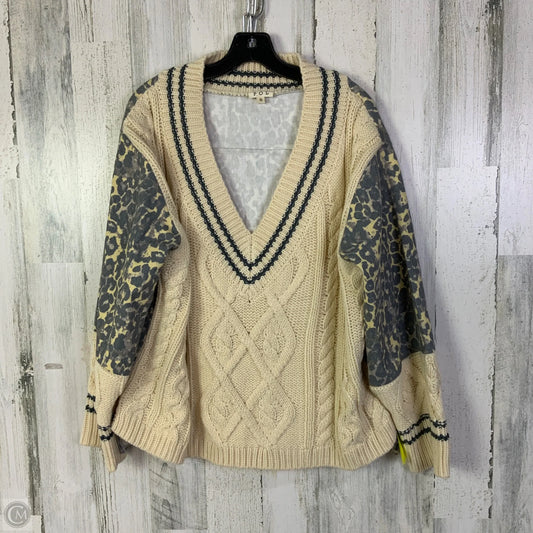 Sweater By Pol In Cream, Size: S