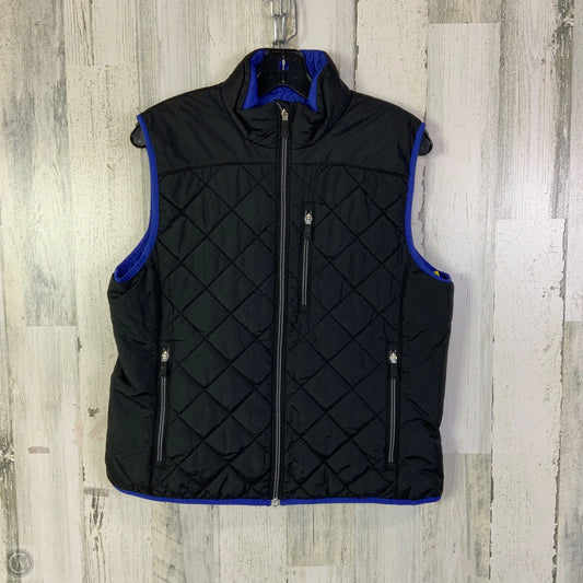 Vest Puffer & Quilted By Lands End In Black, Size: M