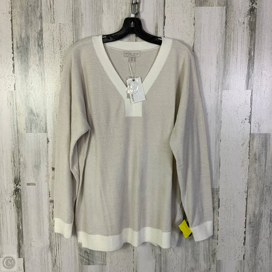 Sweater By Barefoot Dreams In Beige, Size: Xlp