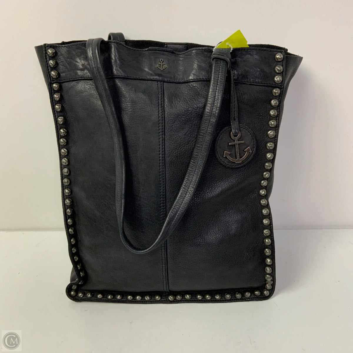 Handbag Leather By Clothes Mentor, Size: Medium