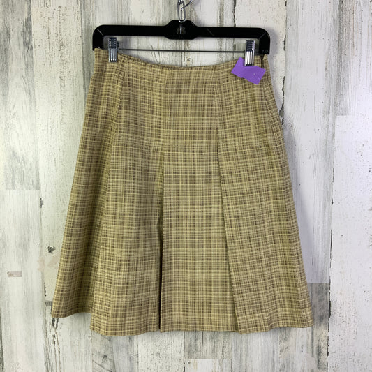 Skirt Mini & Short By Banana Republic In Yellow, Size: 0