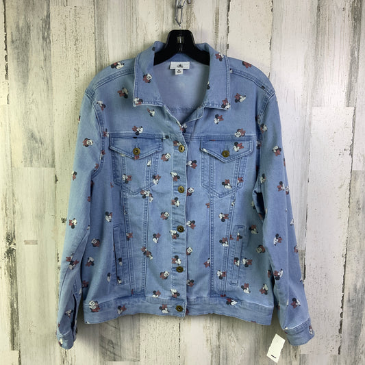 Top Long Sleeve By Eddie Bauer In Blue, Size: M