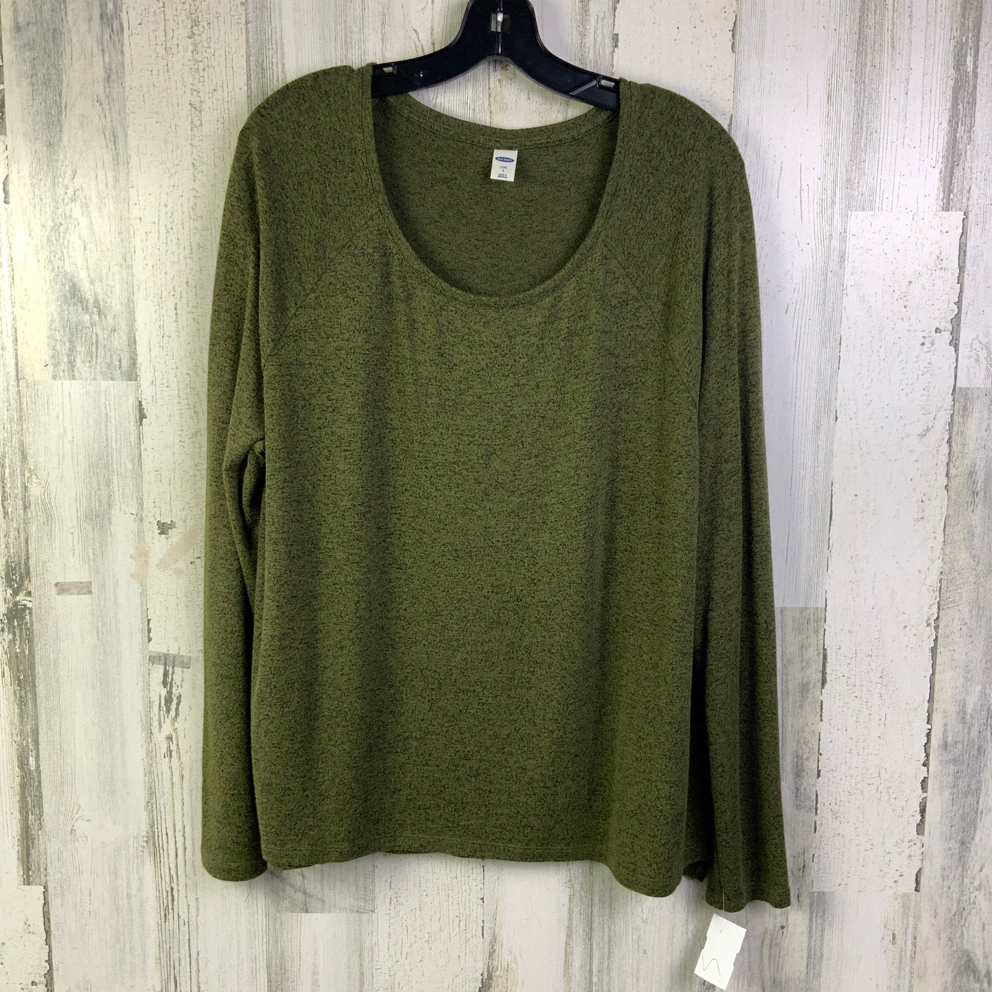 Top Long Sleeve By Old Navy In Green, Size: L