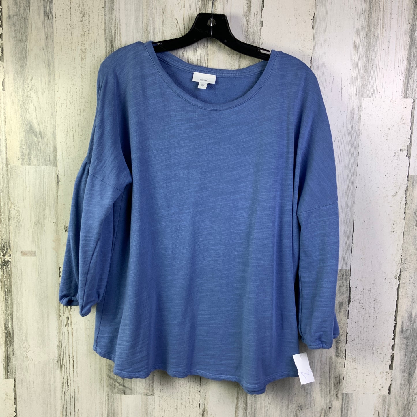 Top Long Sleeve By Pure Jill In Blue, Size: L