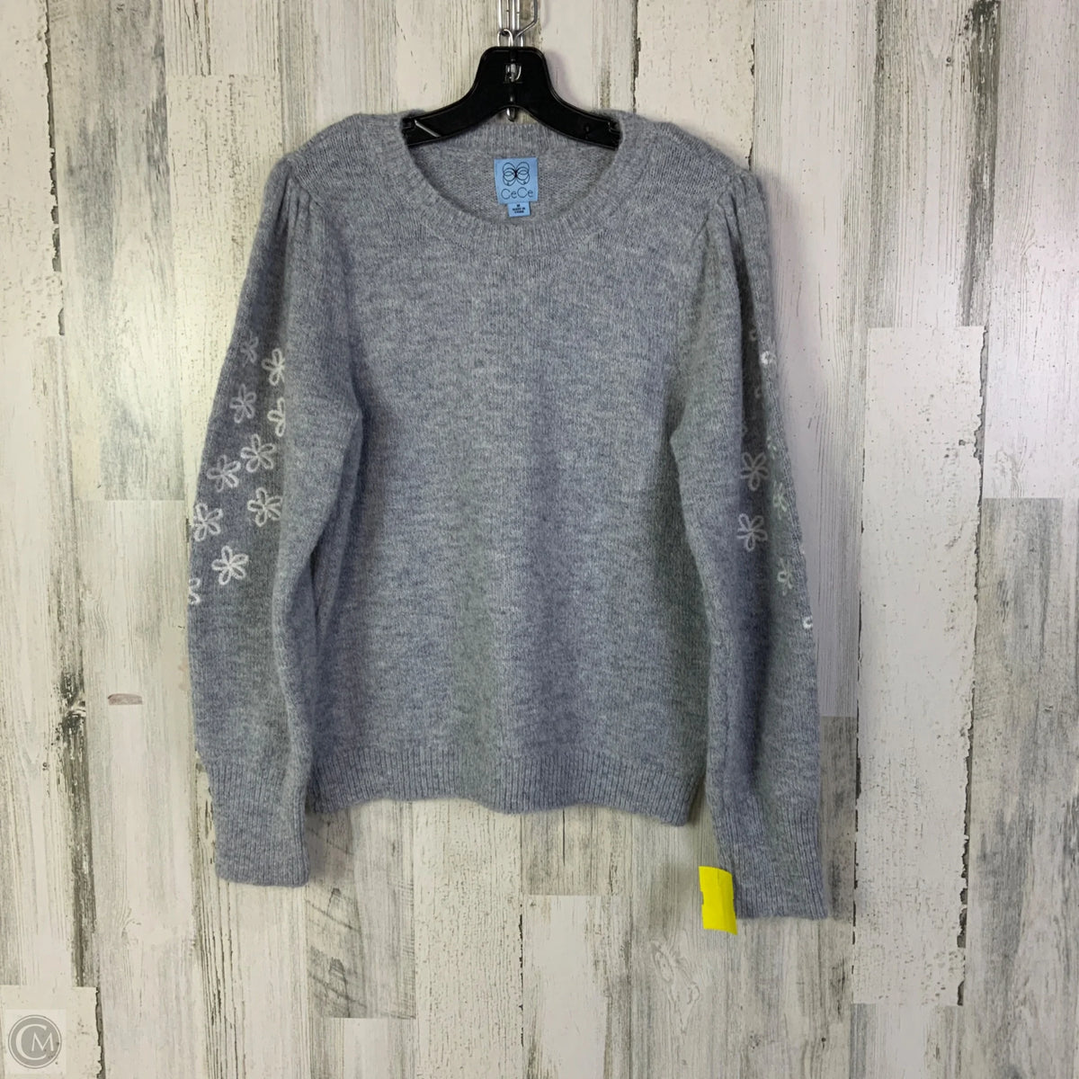 Sweater By Cece In Grey, Size: M