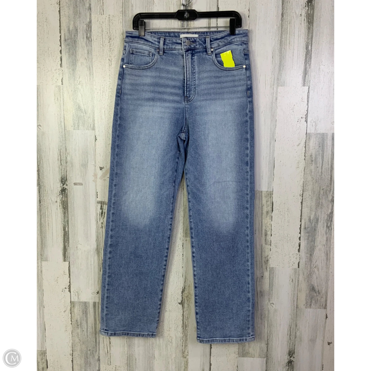 Jeans Straight By Risen In Blue Denim, Size: 12