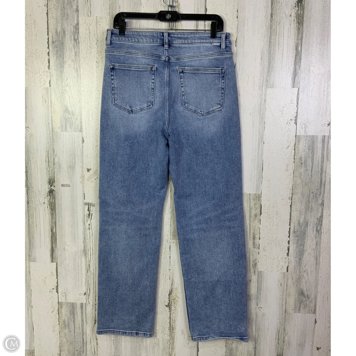 Jeans Straight By Risen In Blue Denim, Size: 12