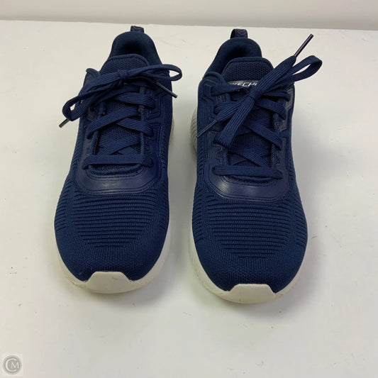 Shoes Athletic By Skechers In Blue, Size: 8.5