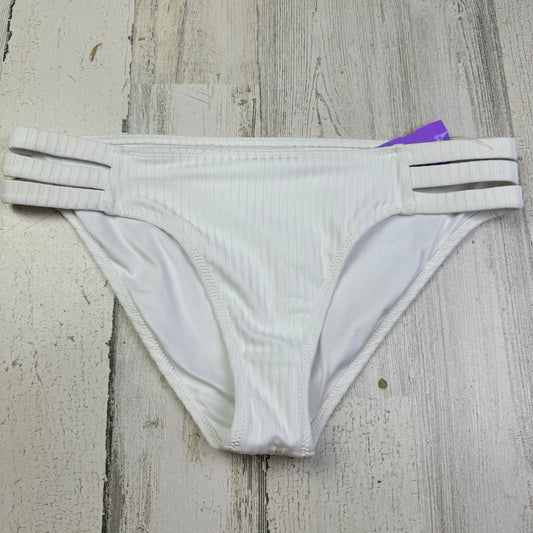 White Swimsuit Bottom Shade & Shore, Size 8