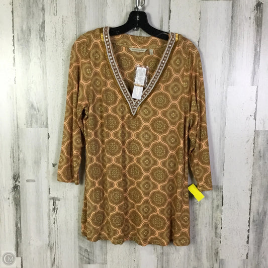 Top Long Sleeve By Soft Surroundings In Yellow, Size: M