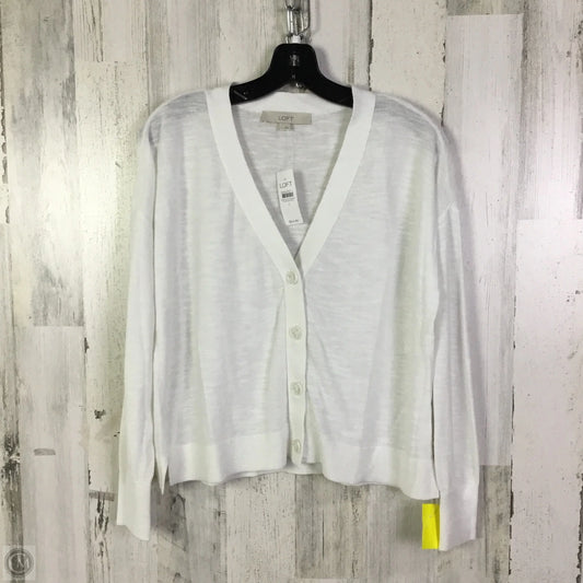 Cardigan By Loft In White, Size: S