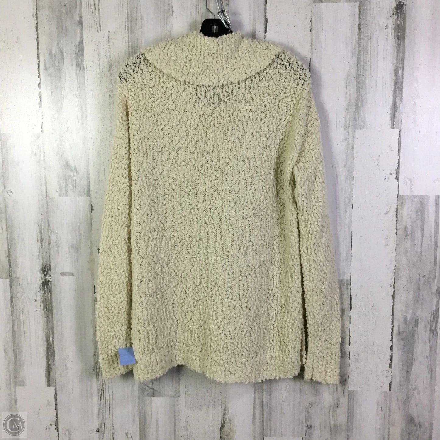 Sweater By Pink Rose In Cream, Size: L