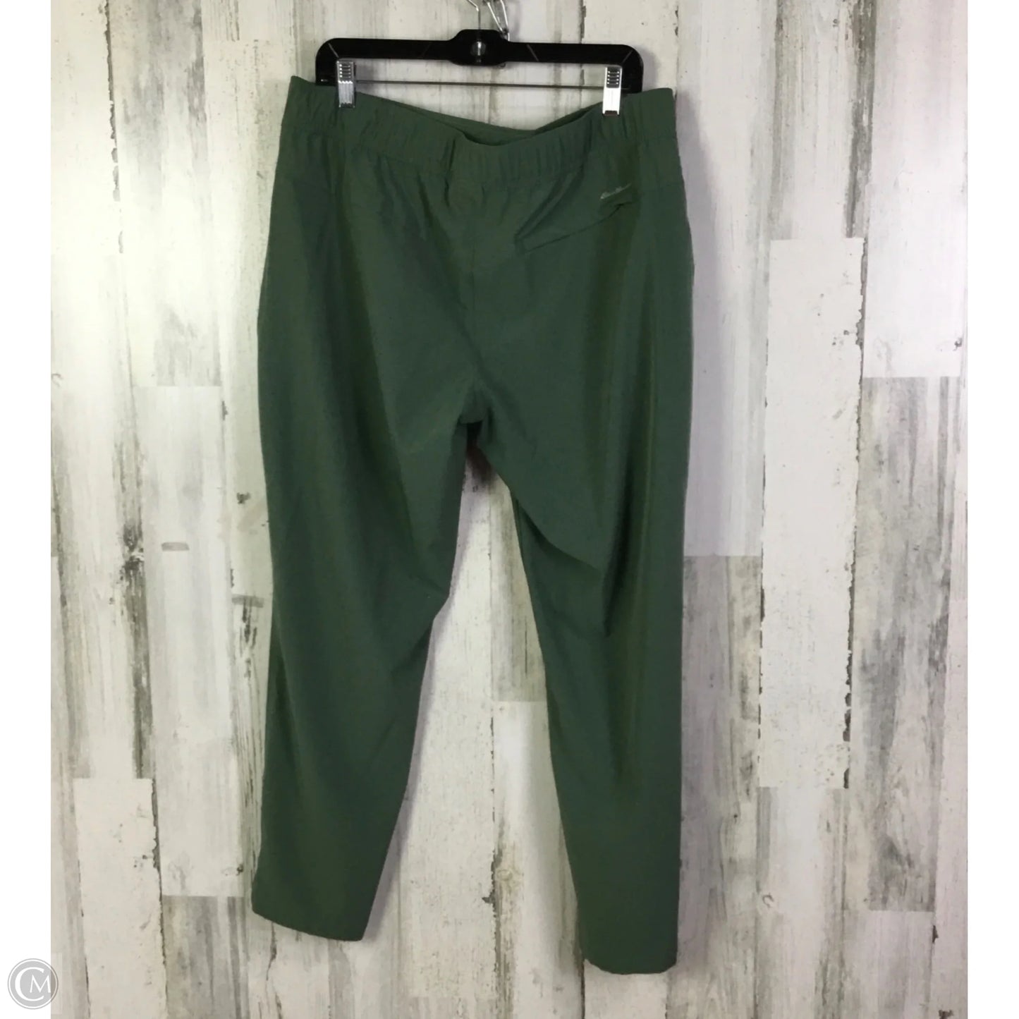 Athletic Pants By Eddie Bauer In Green, Size: L