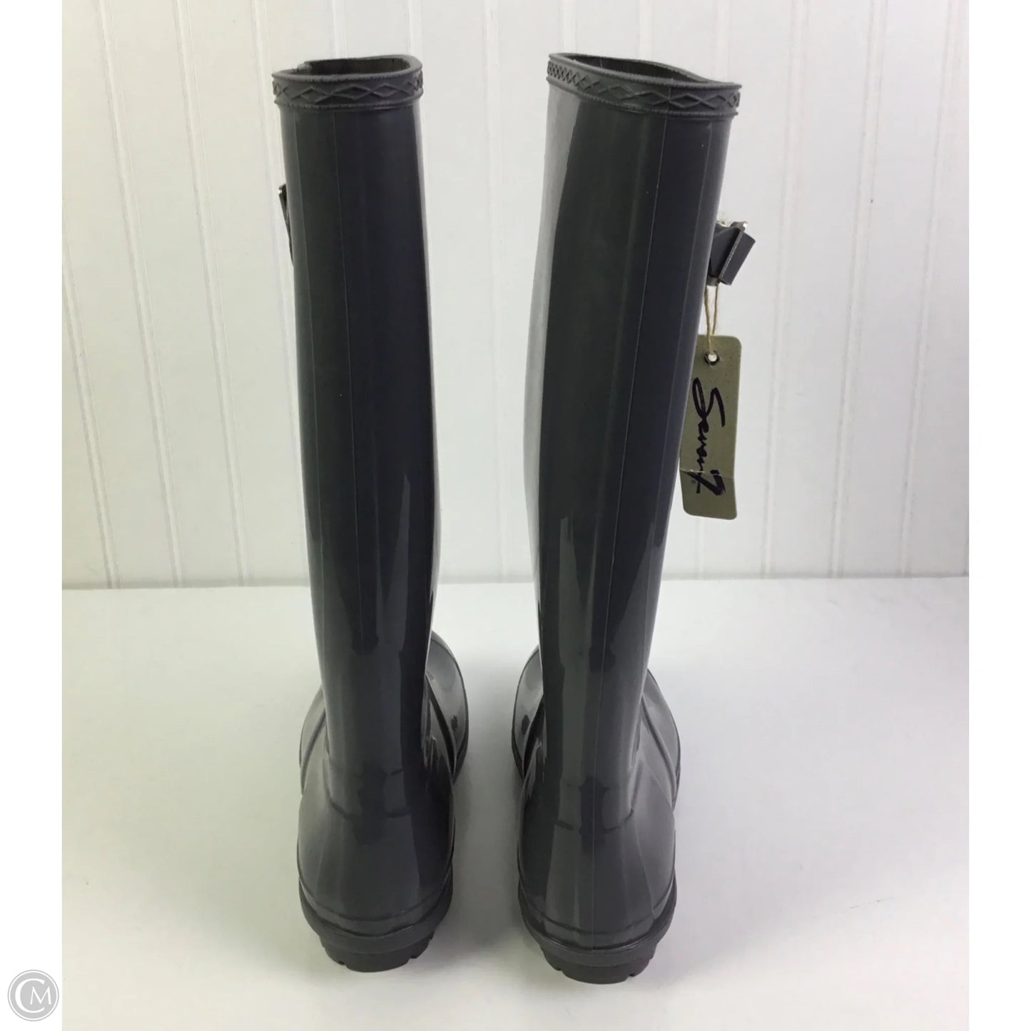 Boots Rain By Seven 7 In Grey, Size: 10