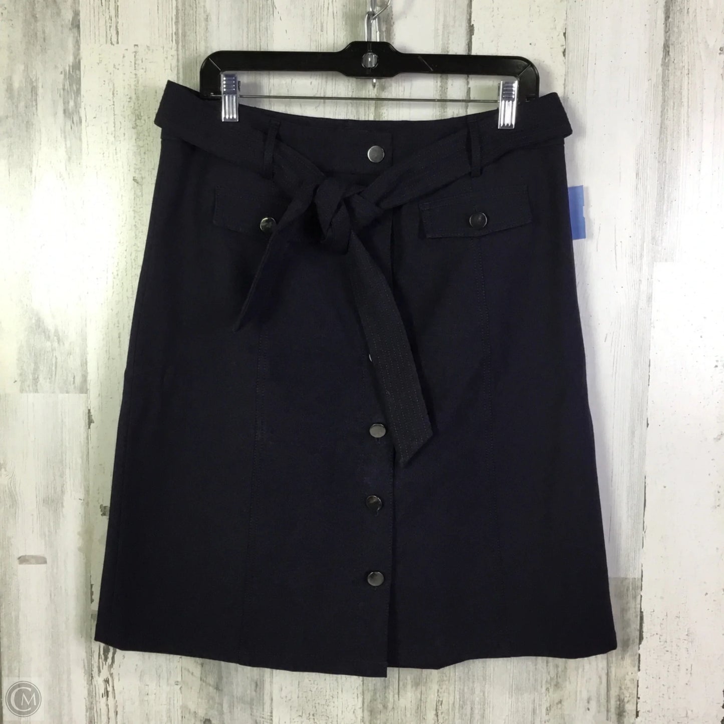 Skirt Mini & Short By Talbots In Navy, Size: 12