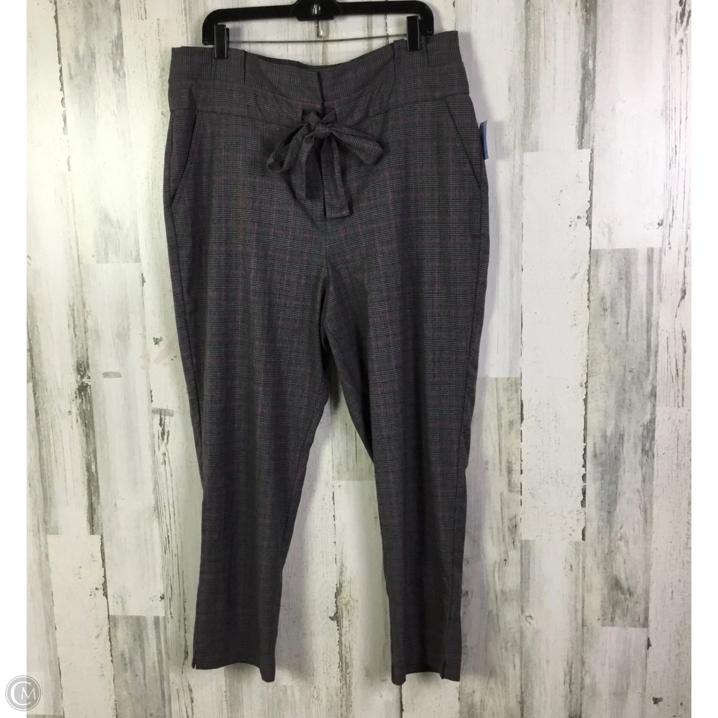 Pants Dress By New York And Co In Grey & Pink, Size: 16