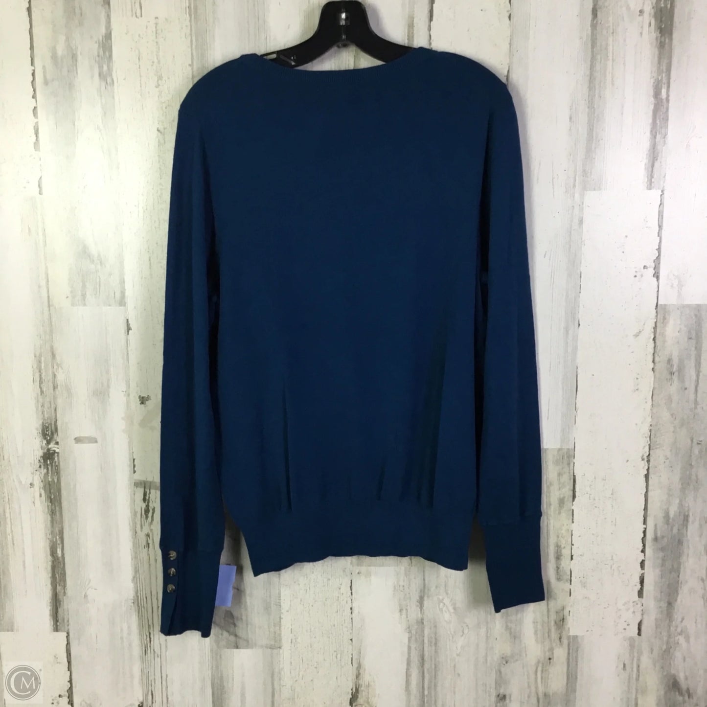 Sweater By Ann Taylor In Teal, Size: Xl