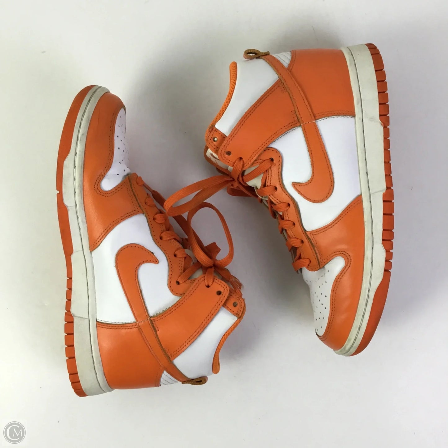 Shoes Athletic By Nike In Orange & White, Size: 7.5