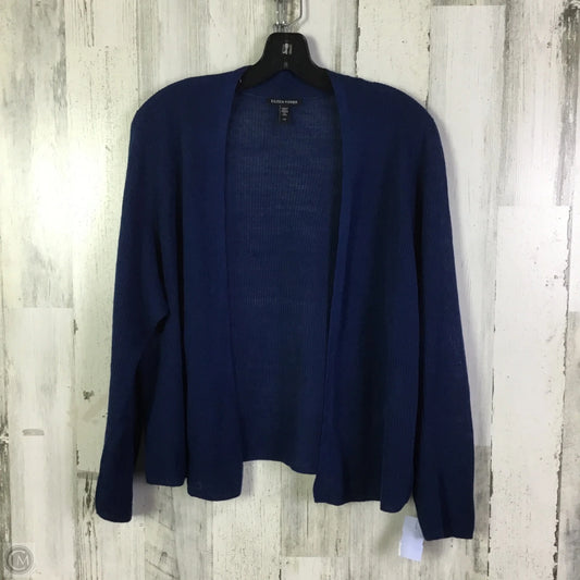 Bolero By Eileen Fisher In Blue, Size: L