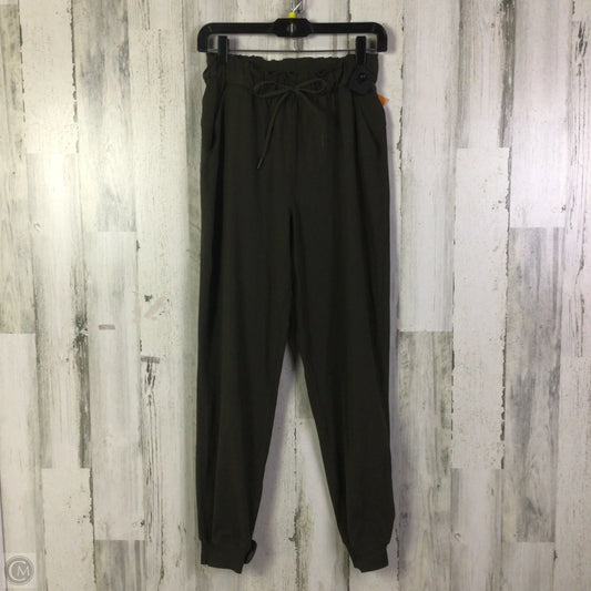 Athletic Pants By Lululemon In Green, Size: 6