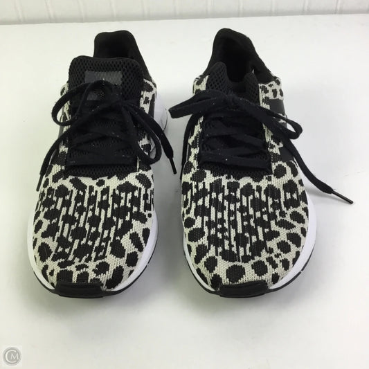 Shoes Athletic By Adidas In Black & Cream, Size: 10