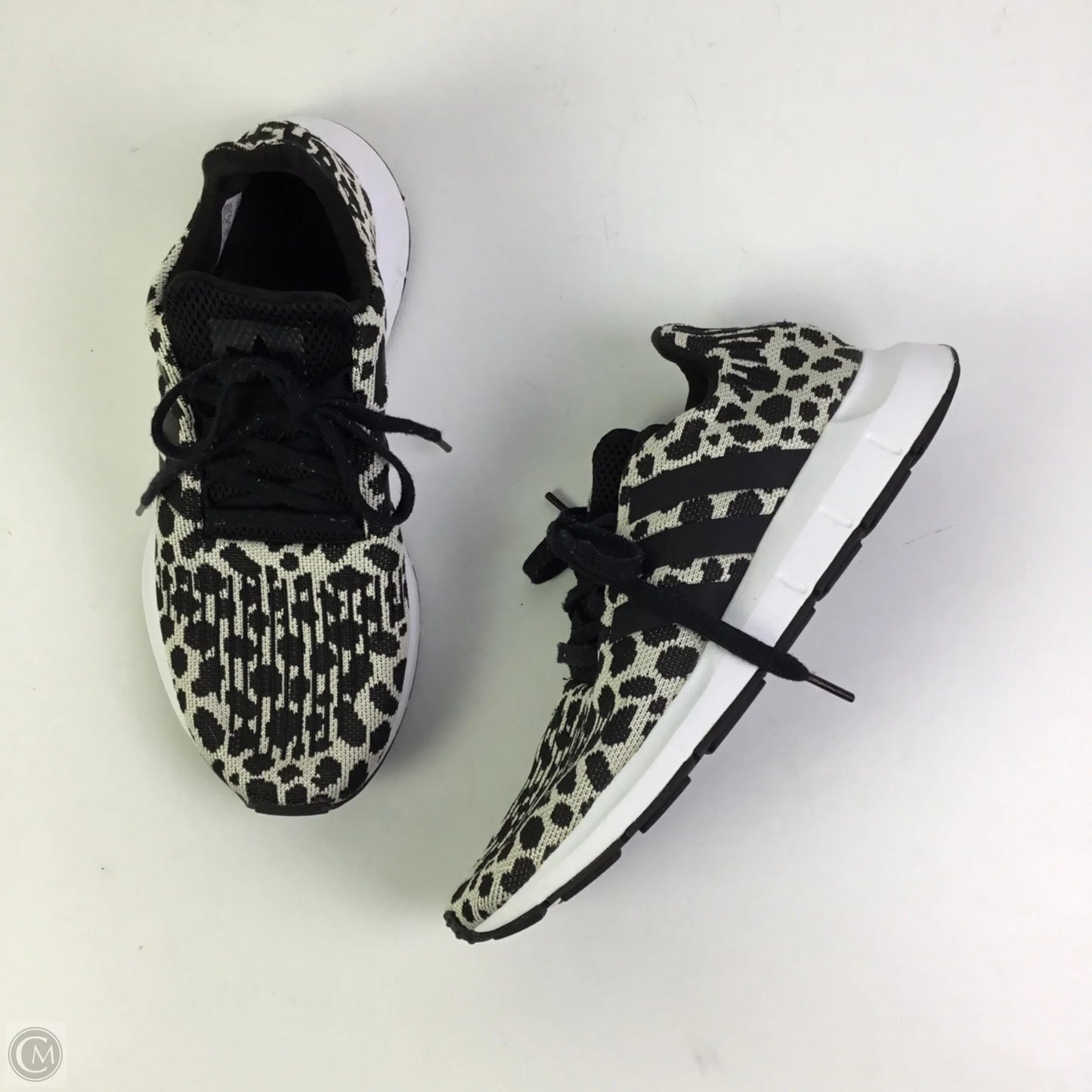 Shoes Athletic By Adidas In Black & Cream, Size: 10