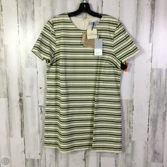 Dress Work By Antonio Melani In Green & Tan, Size: Xl