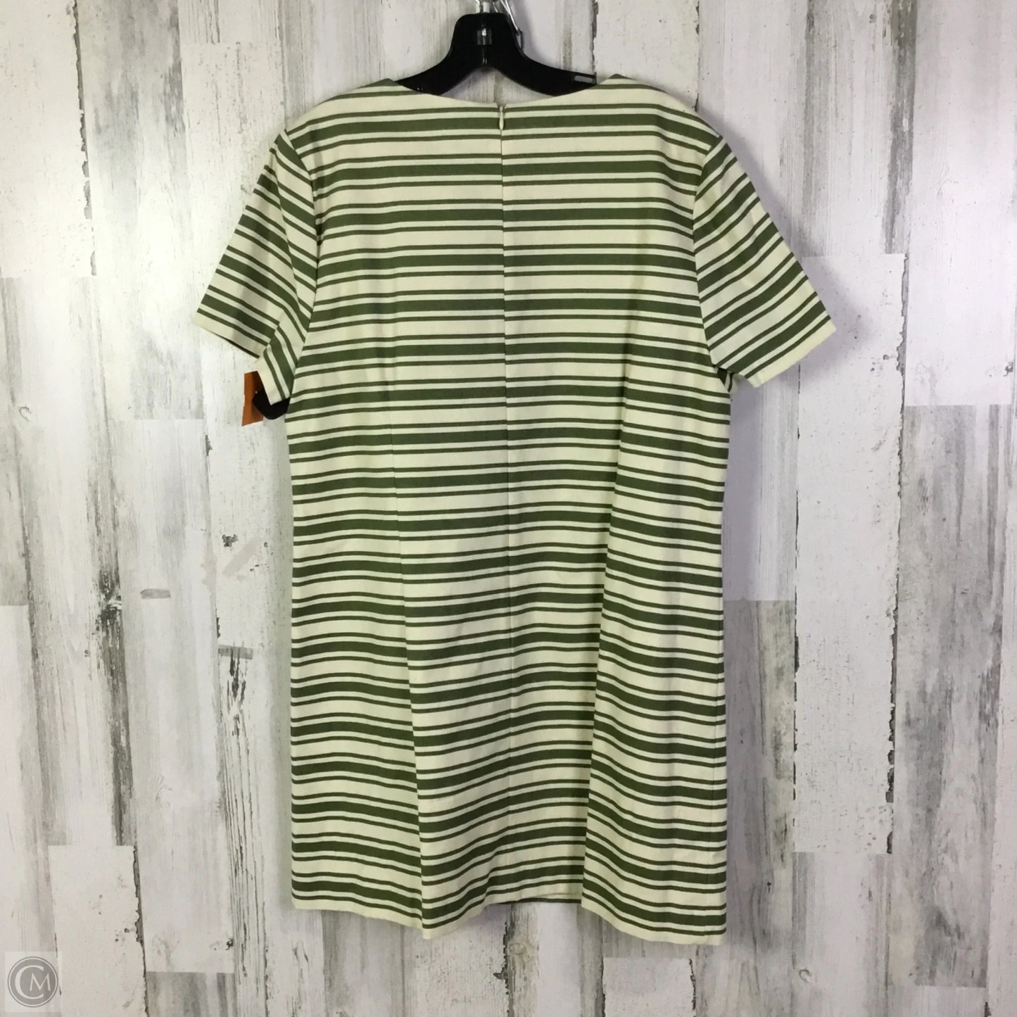 Dress Work By Antonio Melani In Green & Tan, Size: Xl