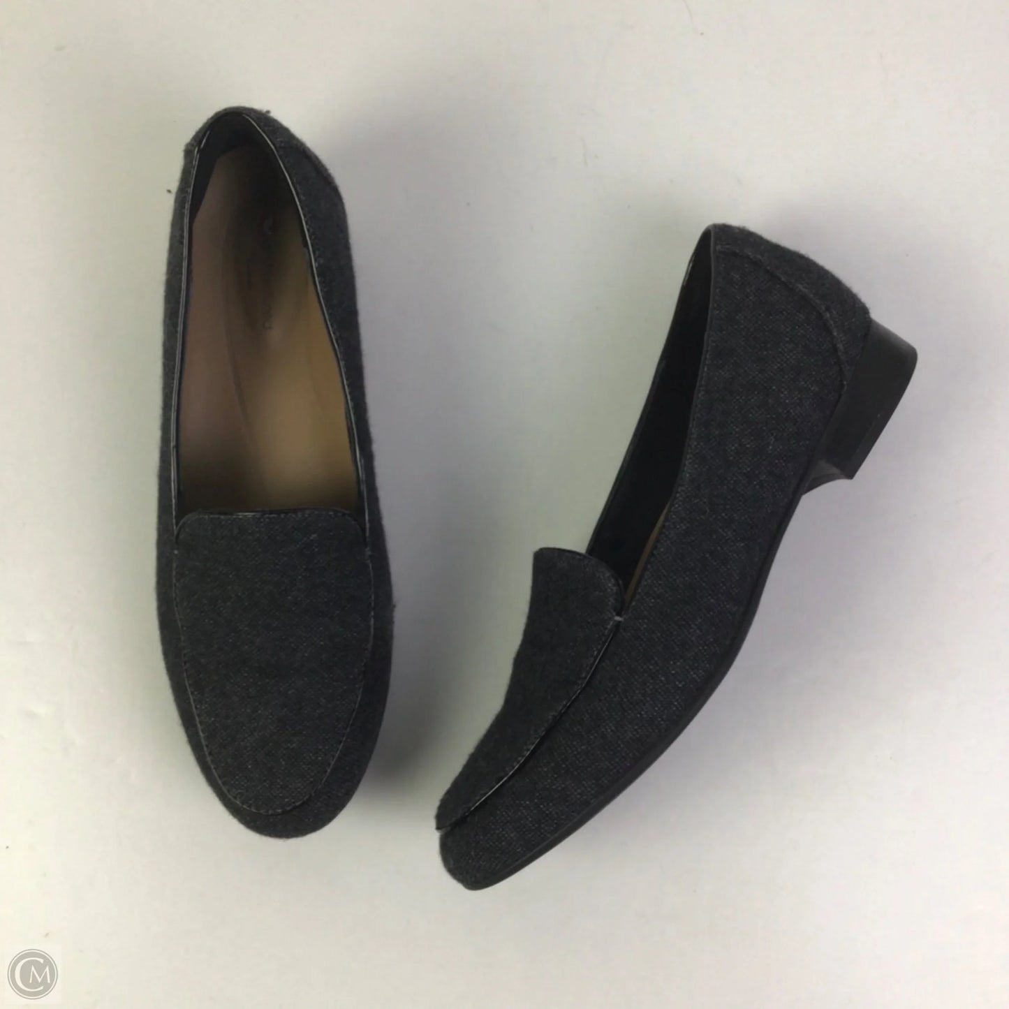 Shoes Flats By Clarks In Grey, Size: 7.5