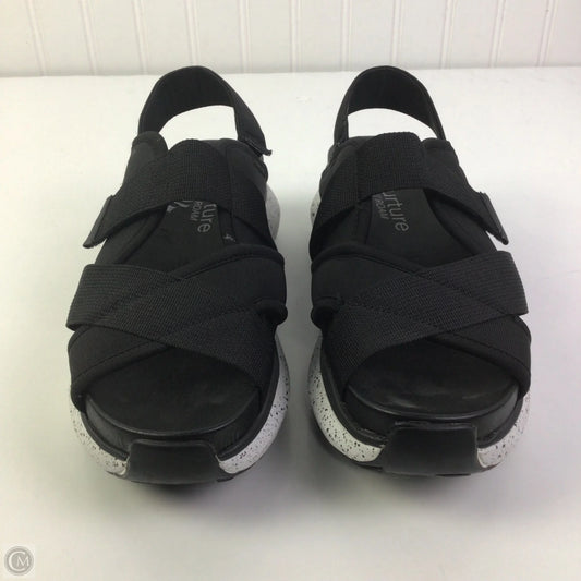 Sandals Heels Platform By Nurture In Black, Size: 7.5